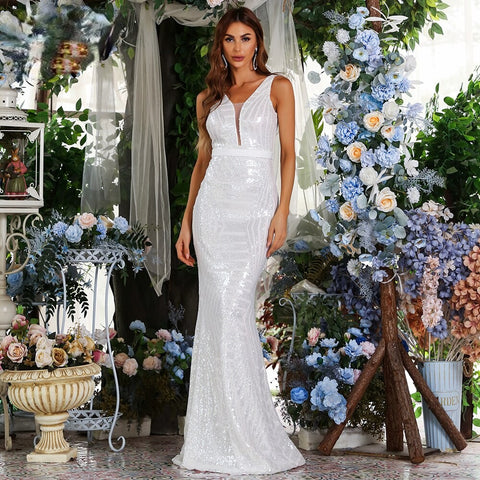 Isabelle Gown - White