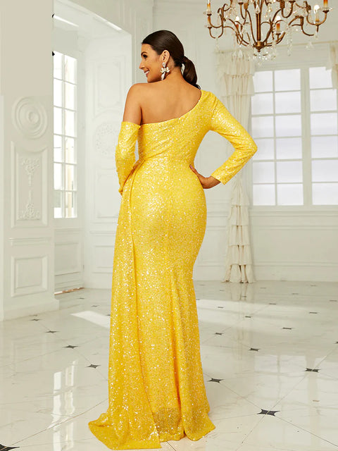 Elena Sequins Gown