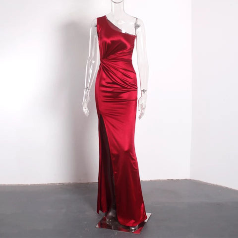 RAVEN Satin Dress