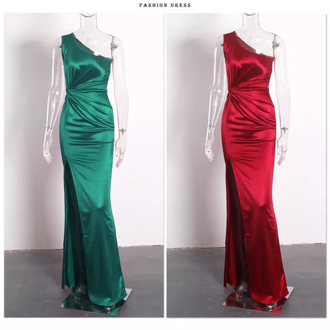 RAVEN Satin Dress