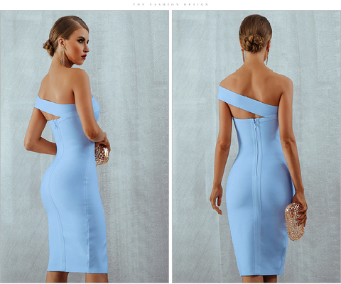 Milani Strapless Bandage  Dress