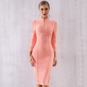 Gum Pink Robocop Dress