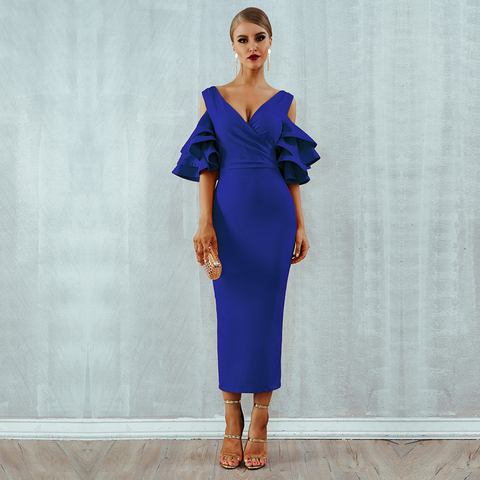 Butterfly Ruffle Dress