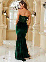 Kimberly Gown - Emerald Green