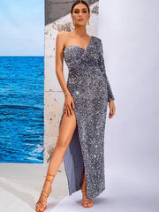 Selena Sequins Gown