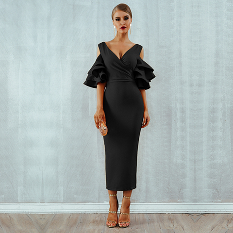 Butterfly Ruffle Dress