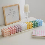 BUBBLE CUBE SCENTED CANDLE | AVAILABLE IN 6 COLOURS