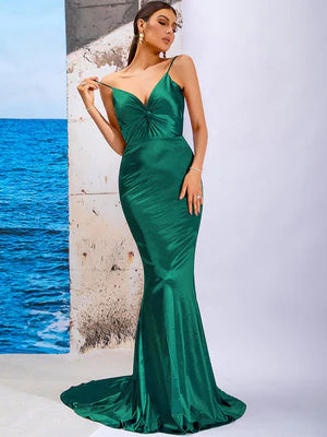 Vivian Satin Gown