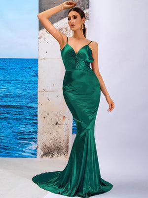 Vivian Satin Gown