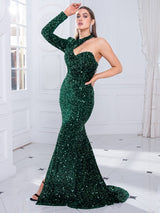 Aylina Sequin Gown