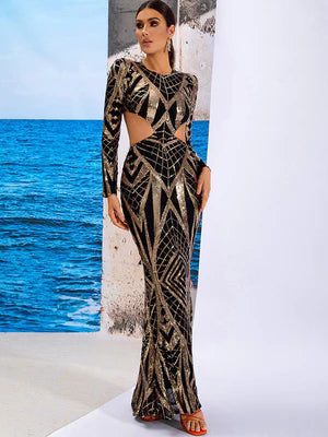 Kaira Sequins Gown